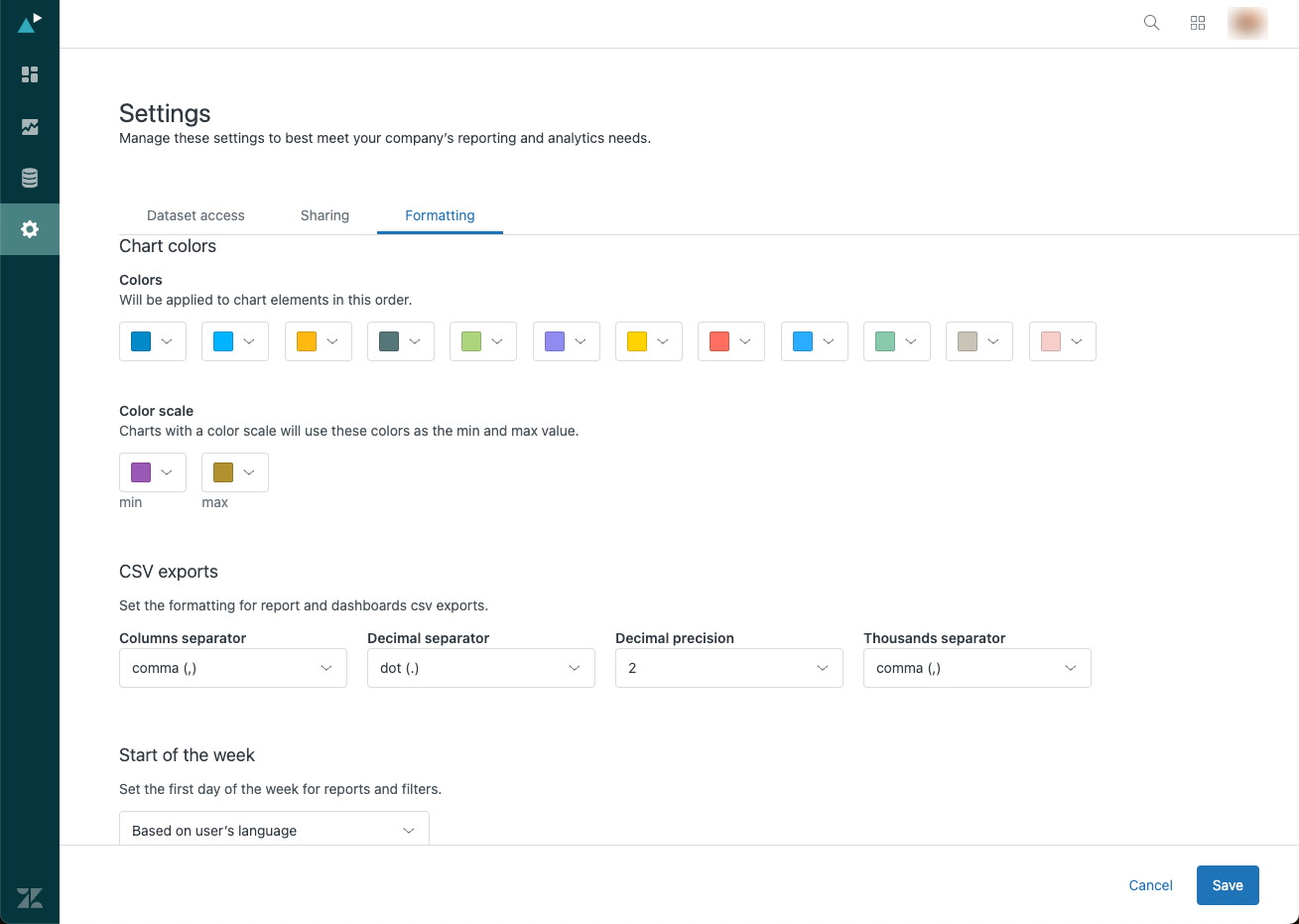 Administrasjonsinnstillingssider i Explore har blitt strømlinjeformet